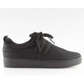 Černé sportovní boty pro ženy NB186P black černý