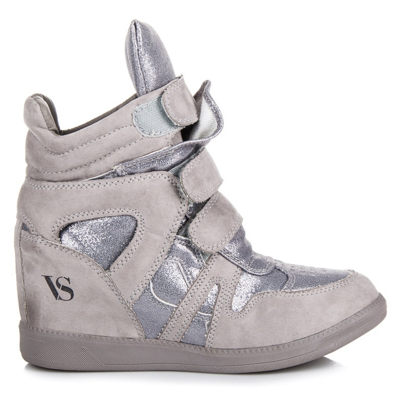 Tenisky na suchý zip VICES šedá