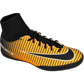 Sálová obuv Nike MercurialX Victory 6 Df Ic Jr 903599-801 vícebarevný černý