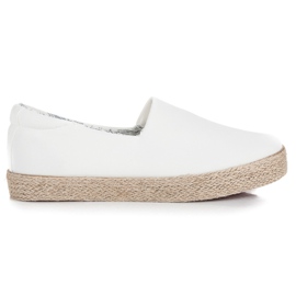 Kylie Bílé espadrilky bílý Kylie Bílé espadrilky bílý
