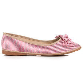 Seastar Žebrovaná Balerína S Mašlí červené Seastar Žebrovaná Balerína S Mašlí červené