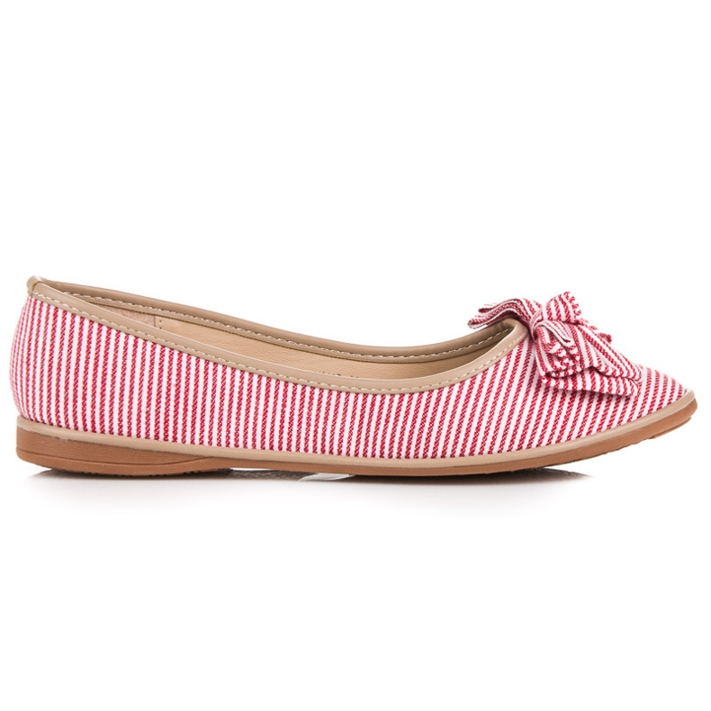 Seastar Žebrovaná Balerína S Mašlí červené Seastar Žebrovaná Balerína S Mašlí červené