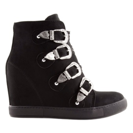 Dámské Sneakers Black 100-852Bas-1 Black černá