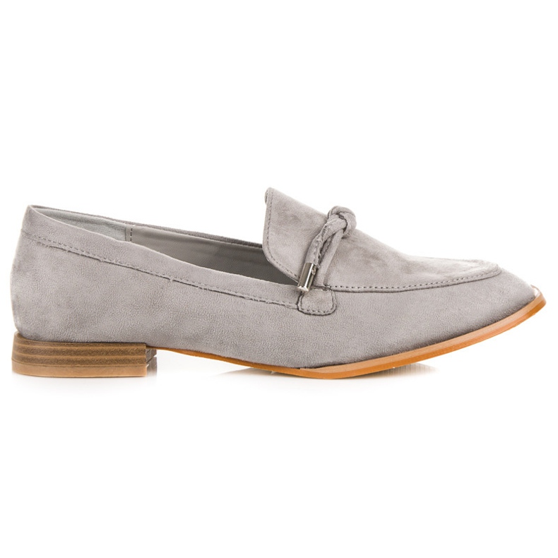 Vices Jarní mokasíny šedá