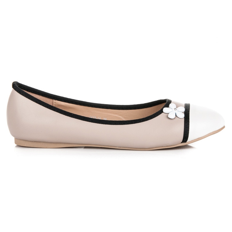 Vices Baleríny S Květinou hnědý Vices Baleríny S Květinou hnědý