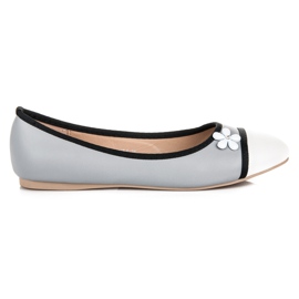 Vices Balerína s květinou šedá