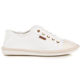 Seastar Šněrovací tenisky, espadrilky bílý