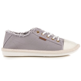 Seastar Šněrovací tenisky, espadrilky šedá