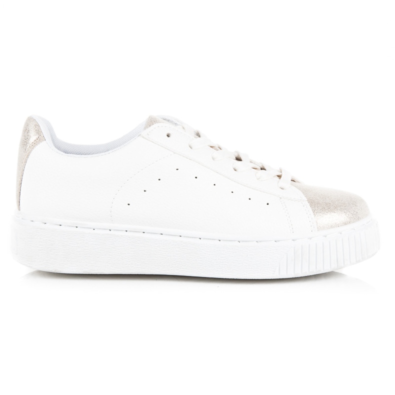 Vázané tenisky s hadím potiskem bílý Vázané tenisky s hadím potiskem bílý