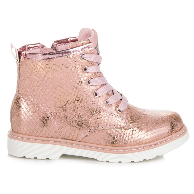 American Club Snake tisk americké klubové boty růžový