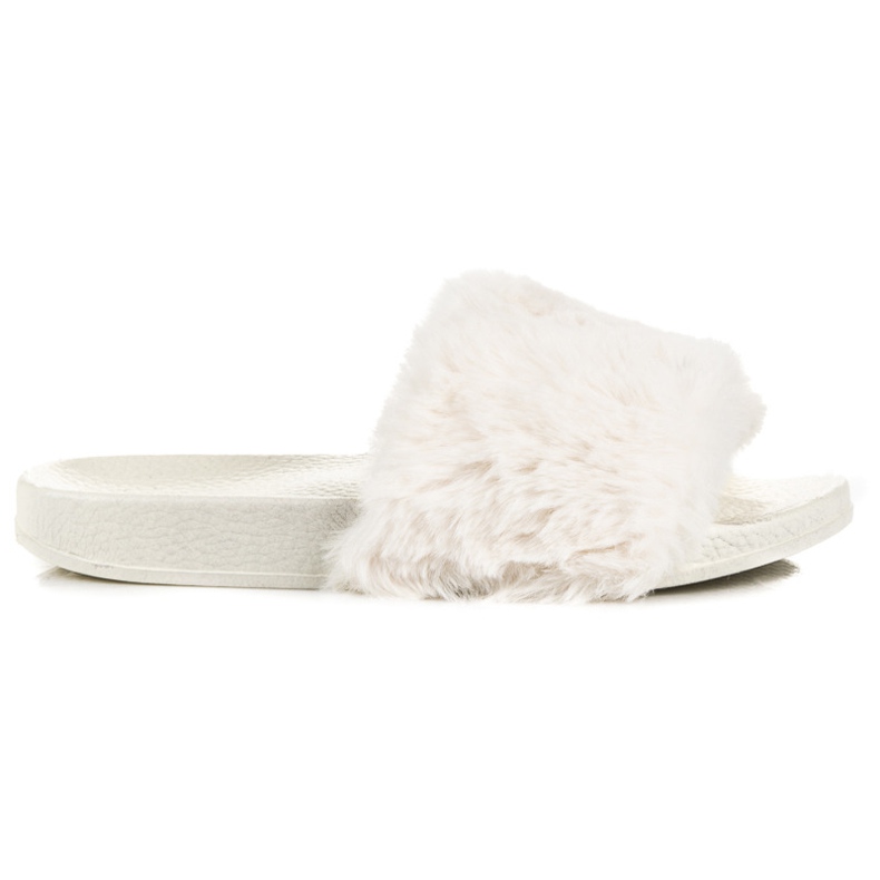 Bona Dámské pantofle s kožíškem hnědý