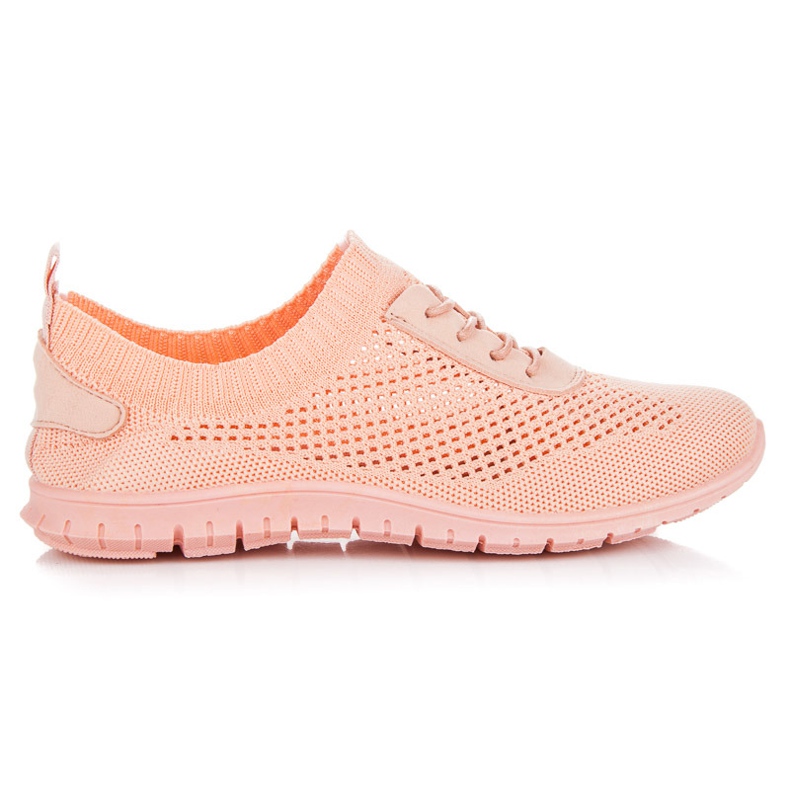 Muto Lehké prolamované tenisky oranžový