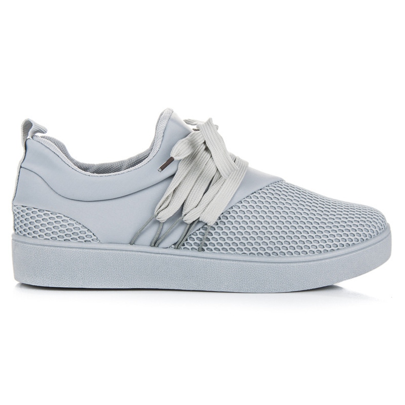 Šedá sportovní obuv Šedá sportovní obuv