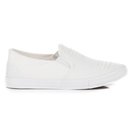 Seastar Bílé slip on tenisky bílý