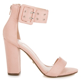 Seastar Rockové sandály se zipem růžový