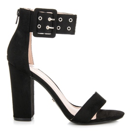 Seastar Rockové sandály se zipem černý