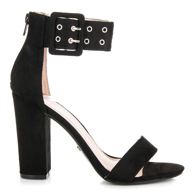 Seastar Rockové sandály se zipem černá