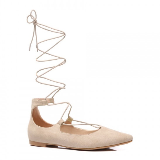 Vices Pastelové baleríny hnědý