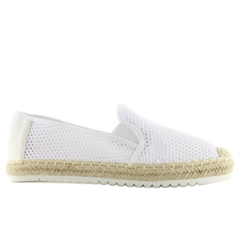 Nazouvací espadrilky bílé BB03P White bílý Nazouvací espadrilky bílé BB03P White bílý