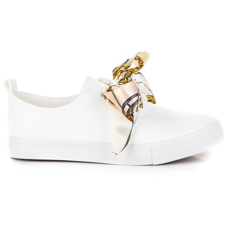 Seastar Stylové tenisky svázané stuhou bílý