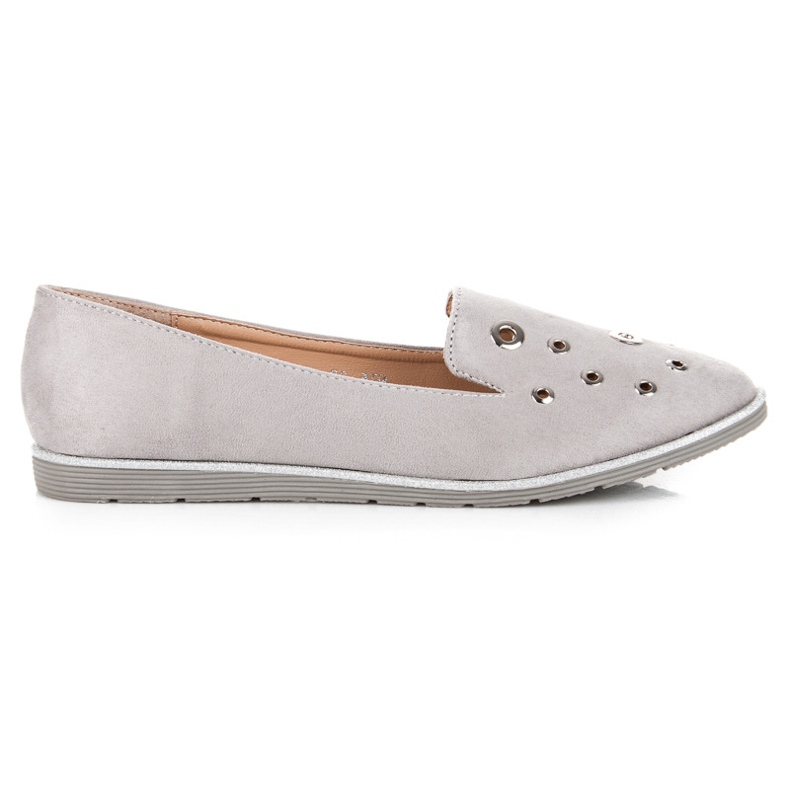 Bestelle Semišové pány šedá