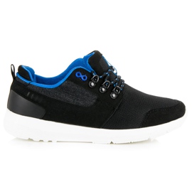 Ax Boxing Vázané pánské boty černý