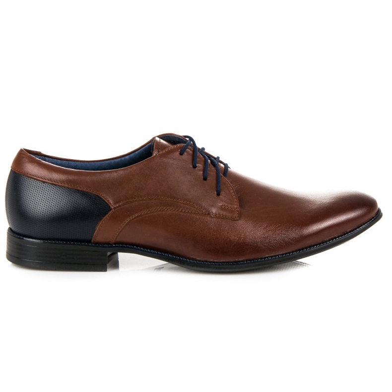 Kožené obuv LUCCA hnědý