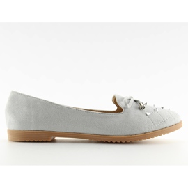 Šedá Loafers lordsy grey 2568 šedá Šedá Loafers lordsy grey 2568 šedá