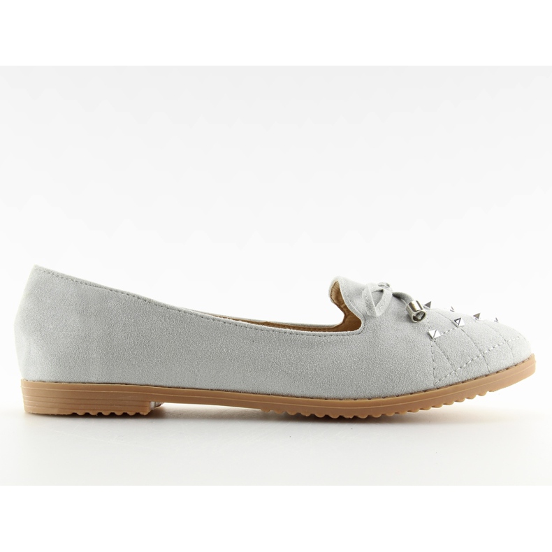 Šedá Loafers lordsy grey 2568 šedá Šedá Loafers lordsy grey 2568 šedá
