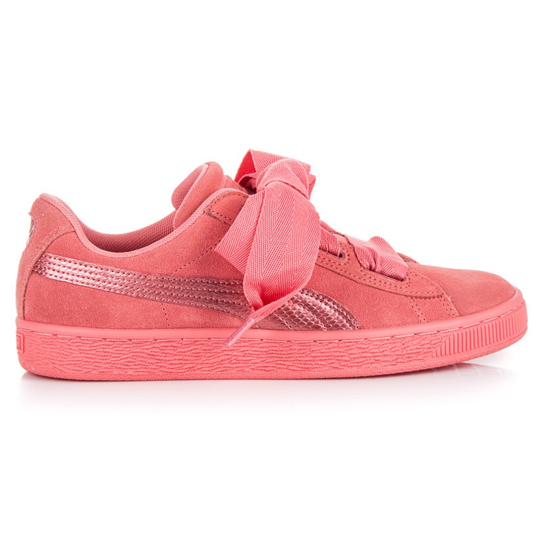 Puma Suede Heart Snk Jr růžový