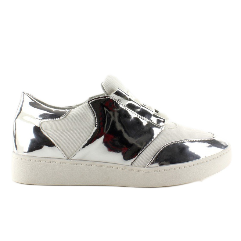 Neon-zrcadlo GQ2336 Bílé sportovní boty bílý