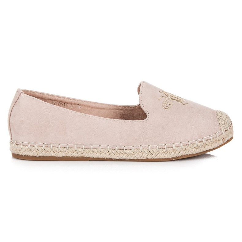 Bestelle Nazouvací espadrilky růžový