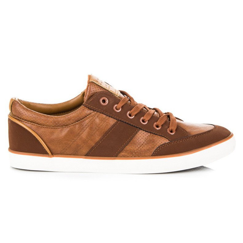 Svázaná sportovní obuv hnědý