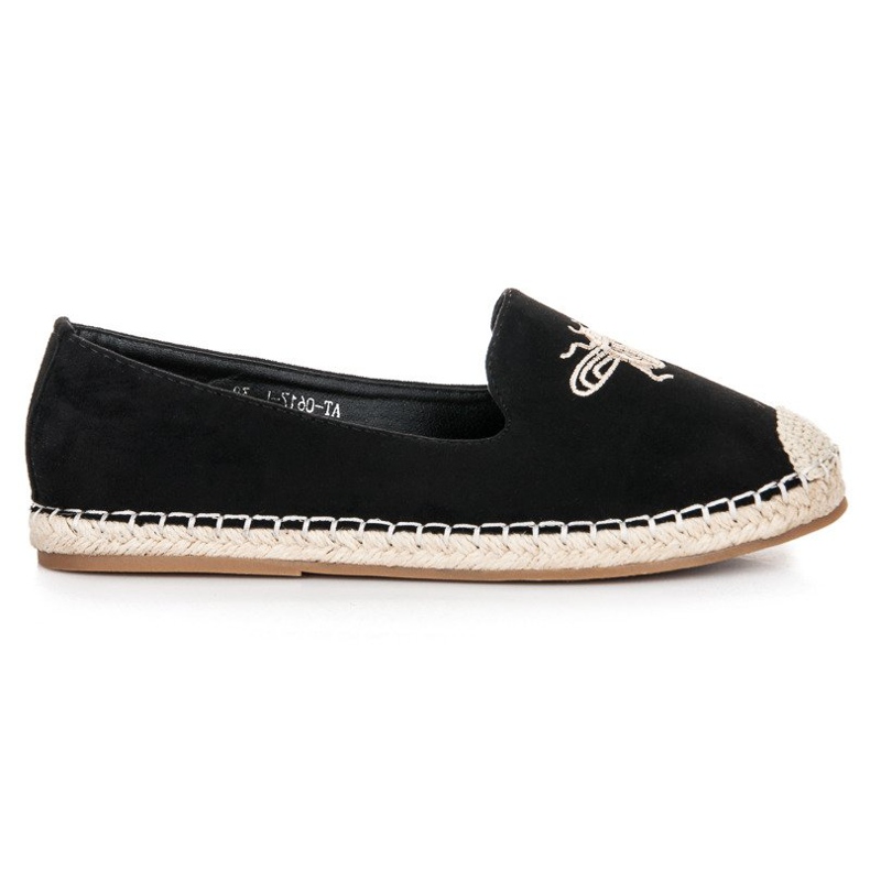 Bestelle Nazouvací espadrilky černá
