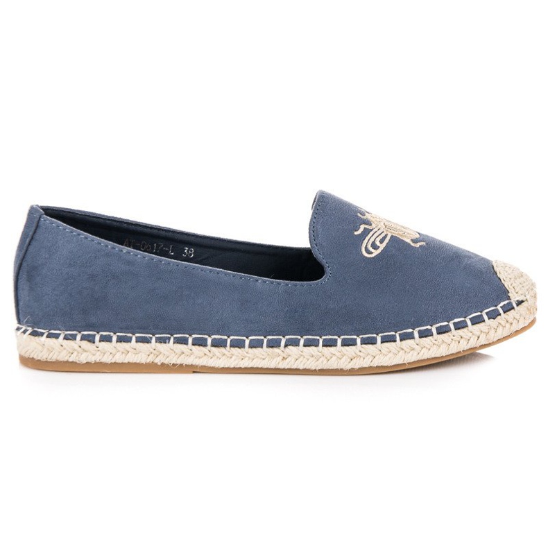 Bestelle Navlékací espadrilky modrý