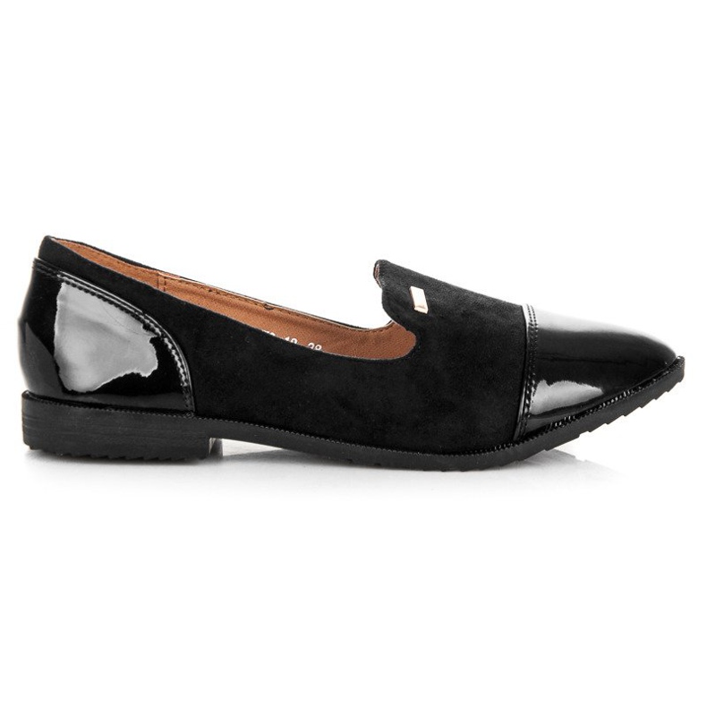 Best Shoes Pohodlná obuv na jaro černá