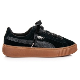 Puma Suede Platform Bubble WN`S černý
