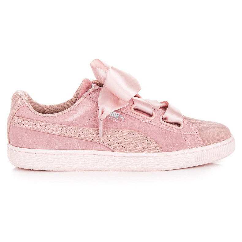 Puma Suede Heart Pebble WN`S růžový