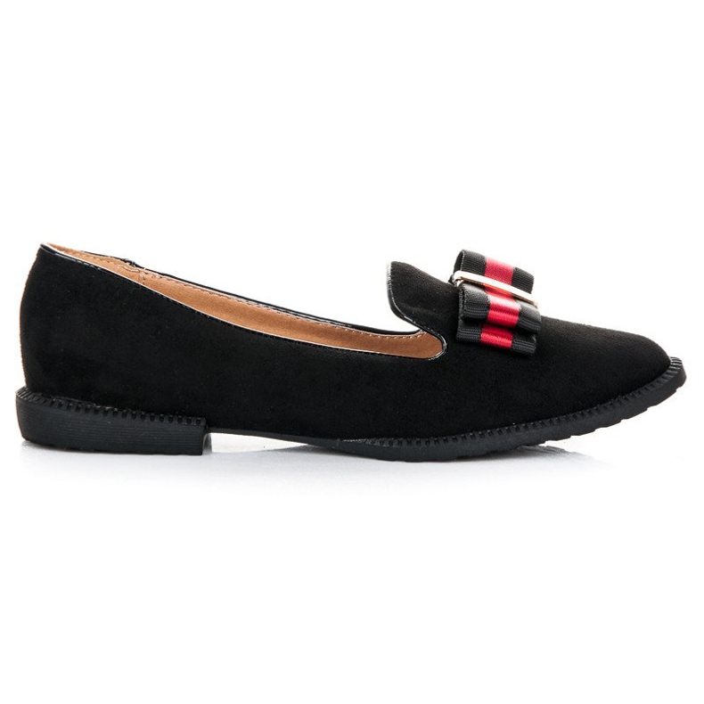 Best Shoes Páni s lukem černá