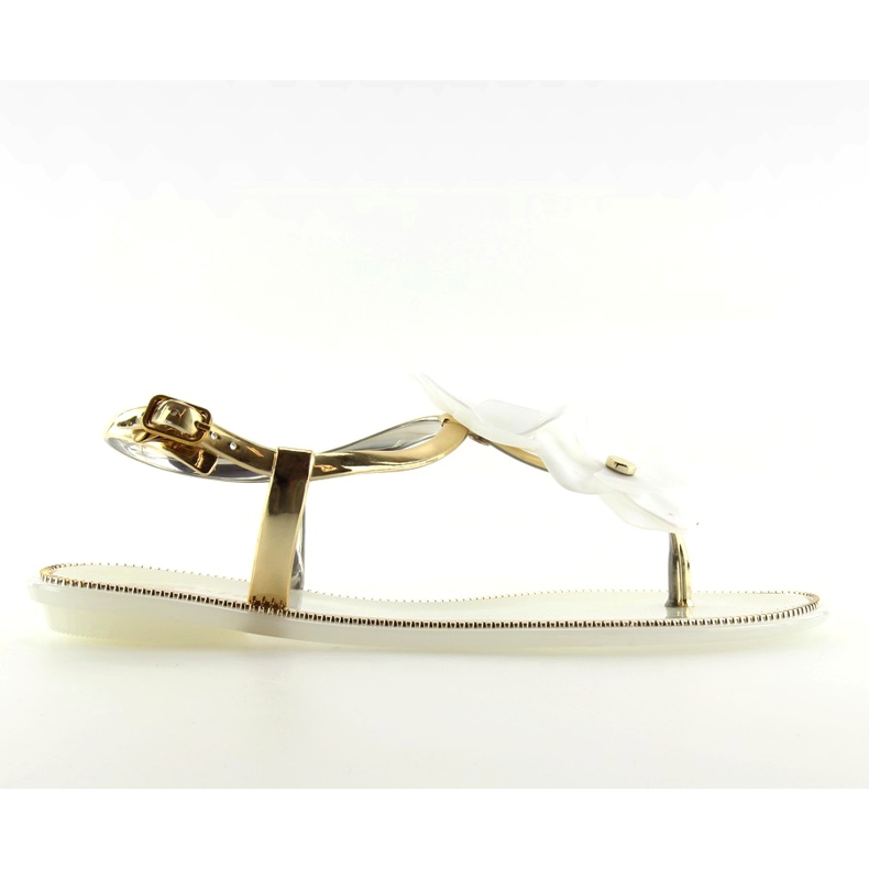 Sandály meliski bílé KG19P želé bílé bílý