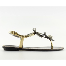 Sandály meliski černé KG19P Black černý