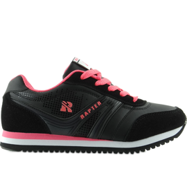 Boty v běžeckém stylu B686 Black-Coral černý