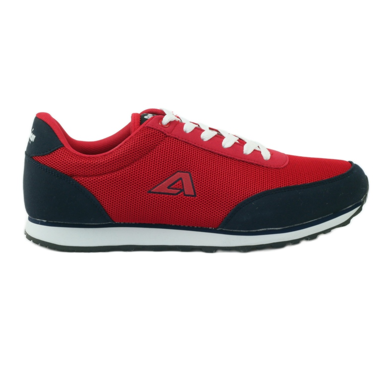 American Club Americké červené pánské sportovní boty se zavazováním námořnická modrá