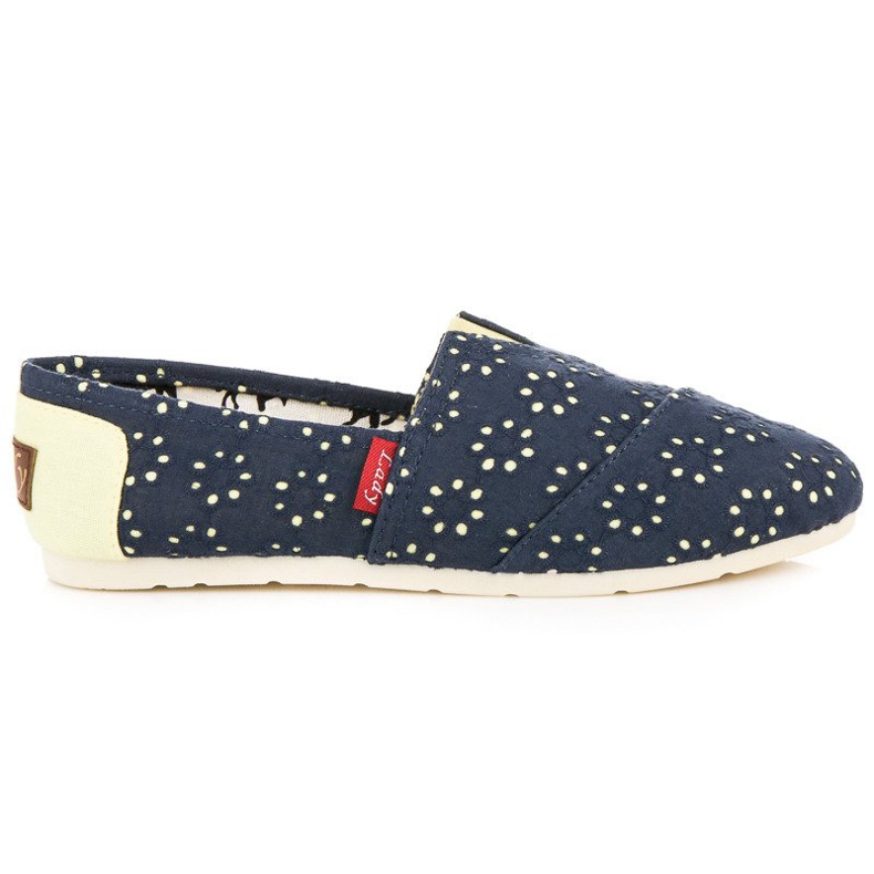 L. Day Navlékací espadrilky modrý
