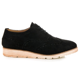 Erynn Černé retro boty černá Erynn Černé retro boty černá