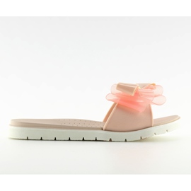 Pantofle meliski béžové KM118 D.BEIGE béžový