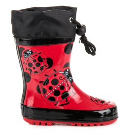 American Club Galoshes American Biedronka červený