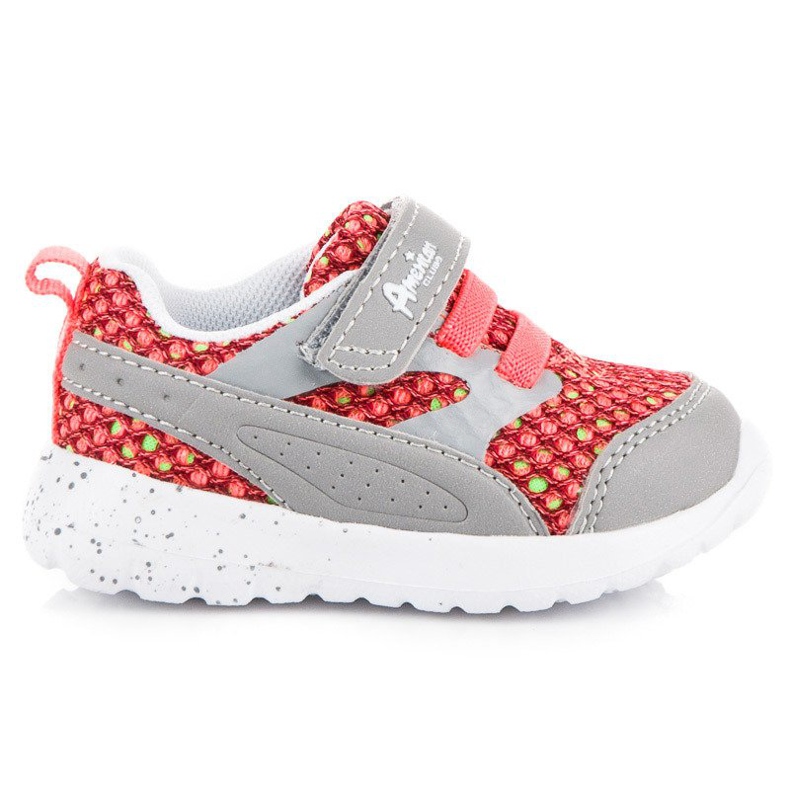 American Club Sportovní obuv na elastickém kapele a americkém ostrově šedá