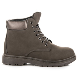 Šedé trapery šedá