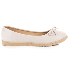 Renda Pohodlné dámské baleríny hnědý Renda Pohodlné dámské baleríny hnědý